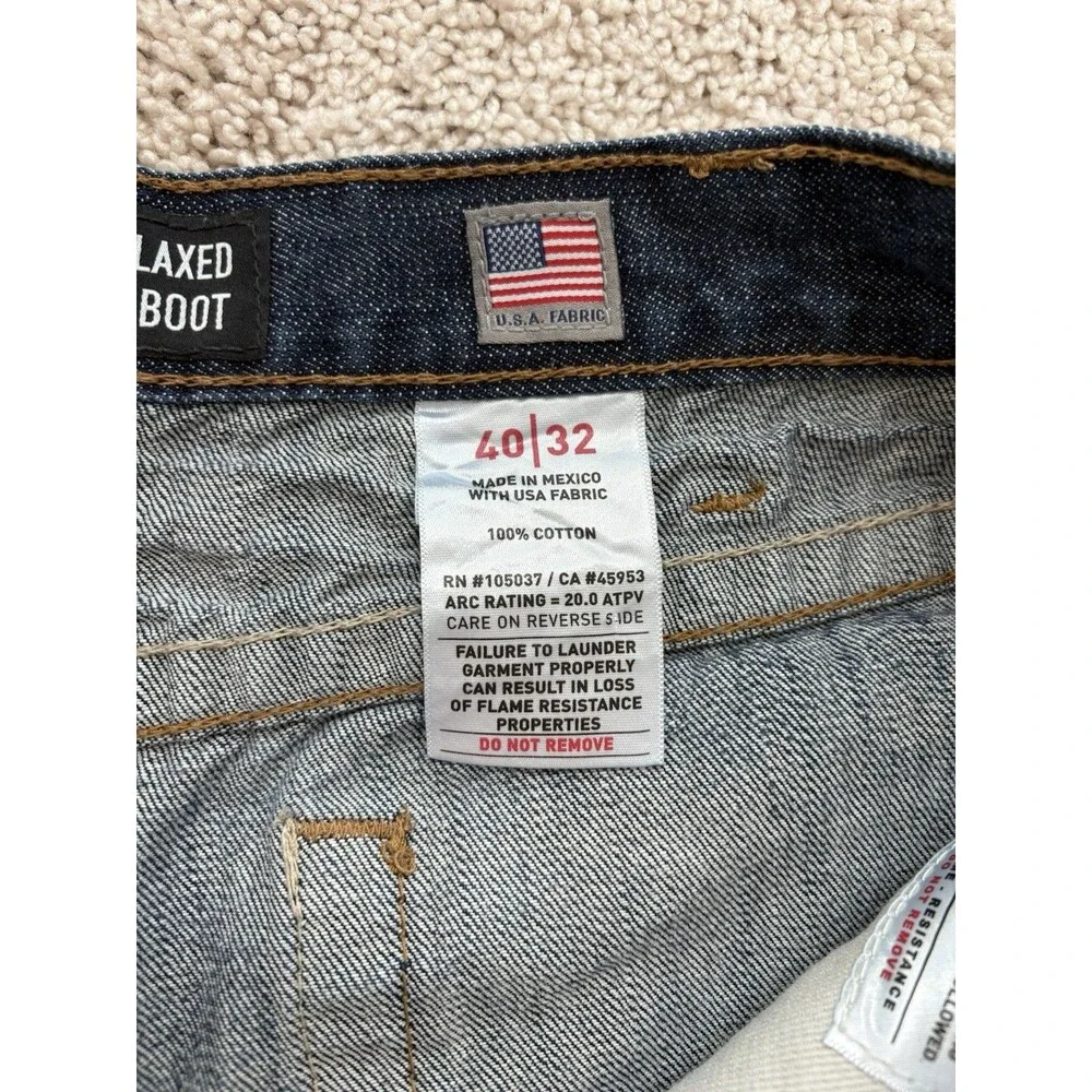 Ariat Work FR M4 Low Rise Boot Cut Flame Resistant CAT2 Men’s 42/32 Jeans Safety